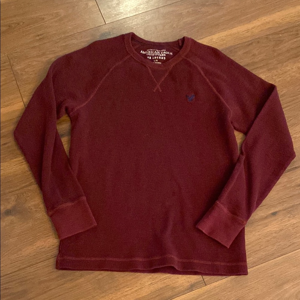 Men's Burgundy Thermal